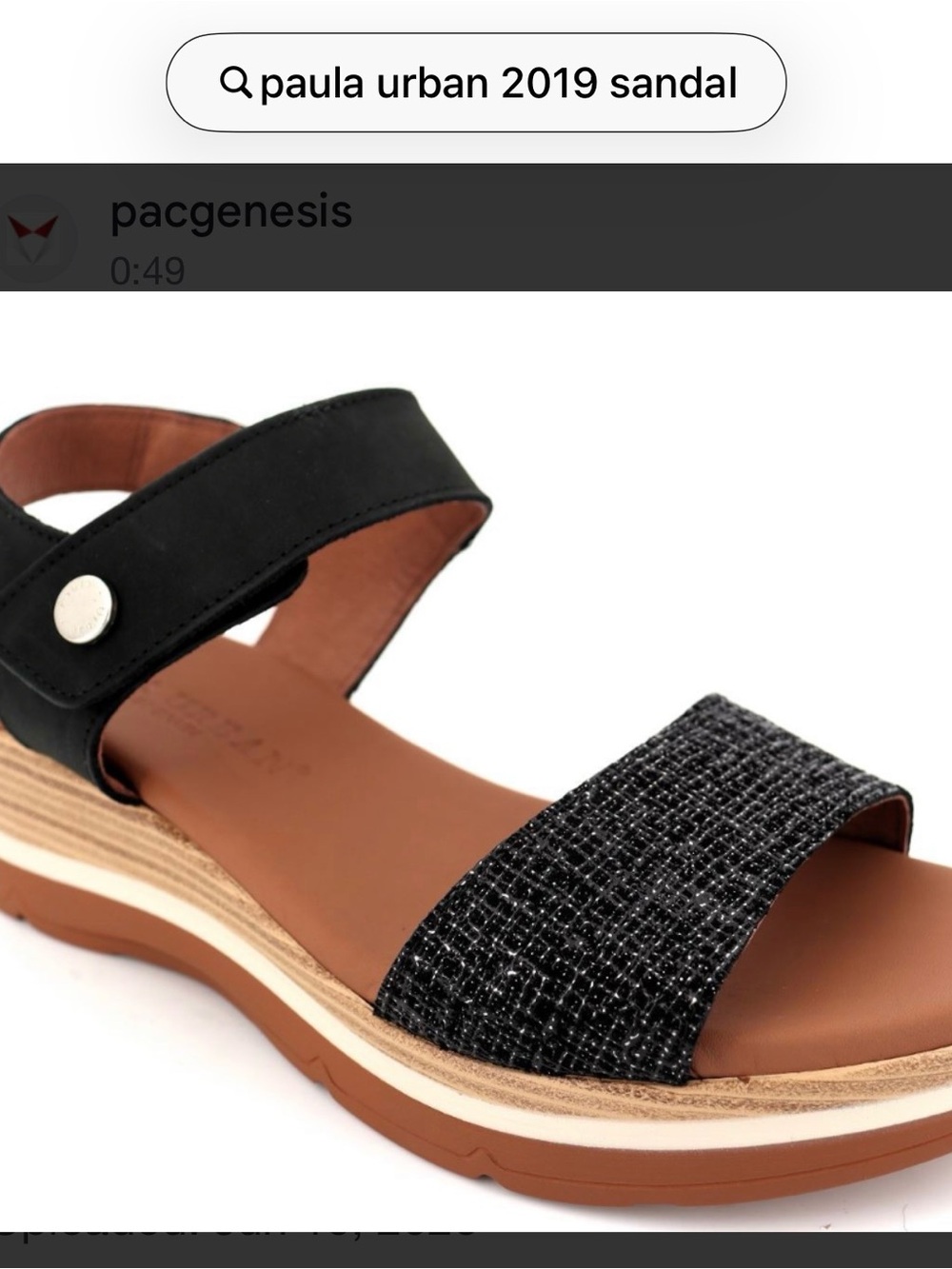 Paula Urban Tan Leather Slide Sandals